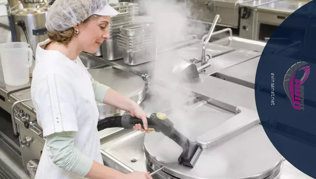 کاربرد بخارشوی در آشپزخانه های صنعتی